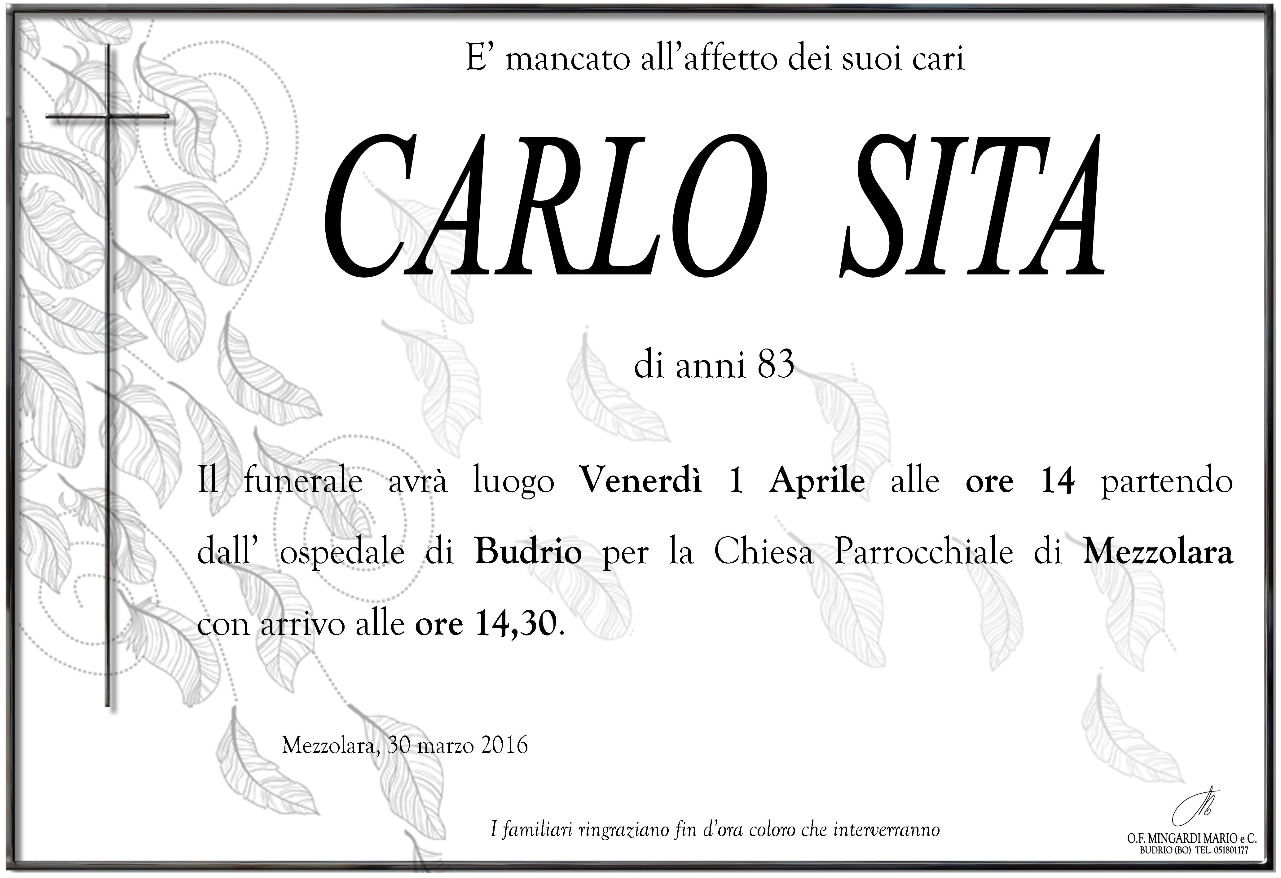 Carlo Sita Manifesto