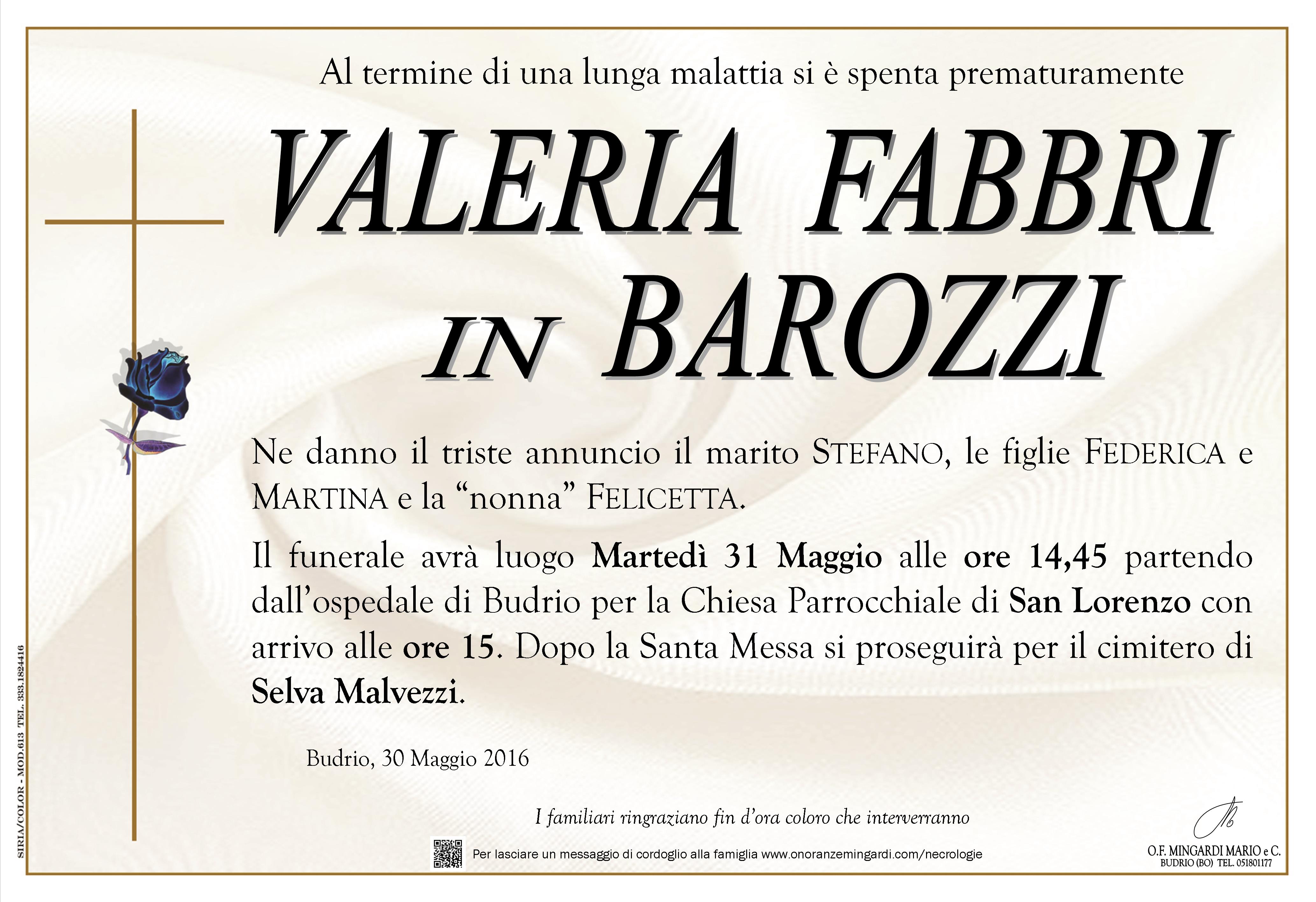 Valeria Fabbri Manifesto