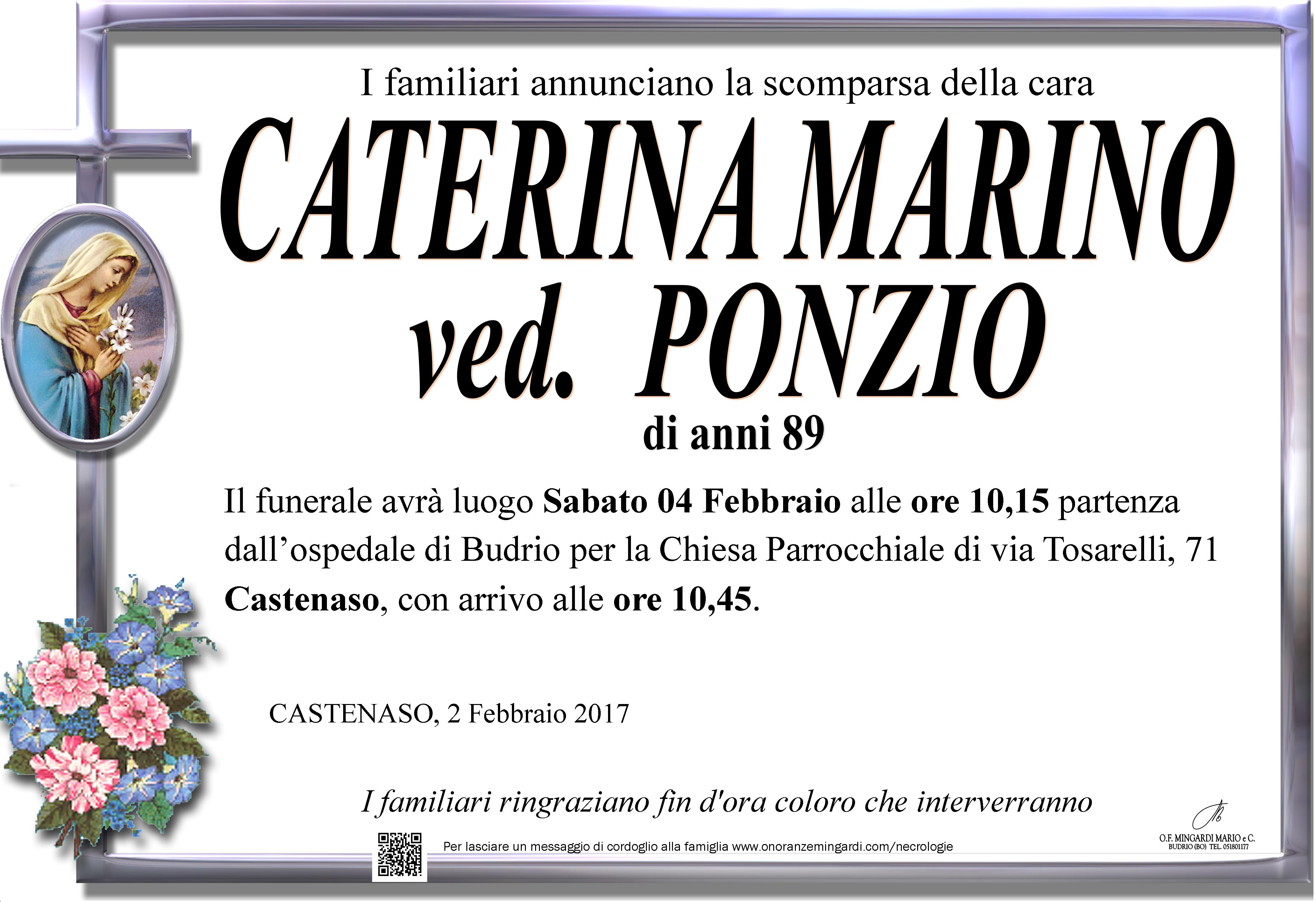 Caterina Marino Manifesto