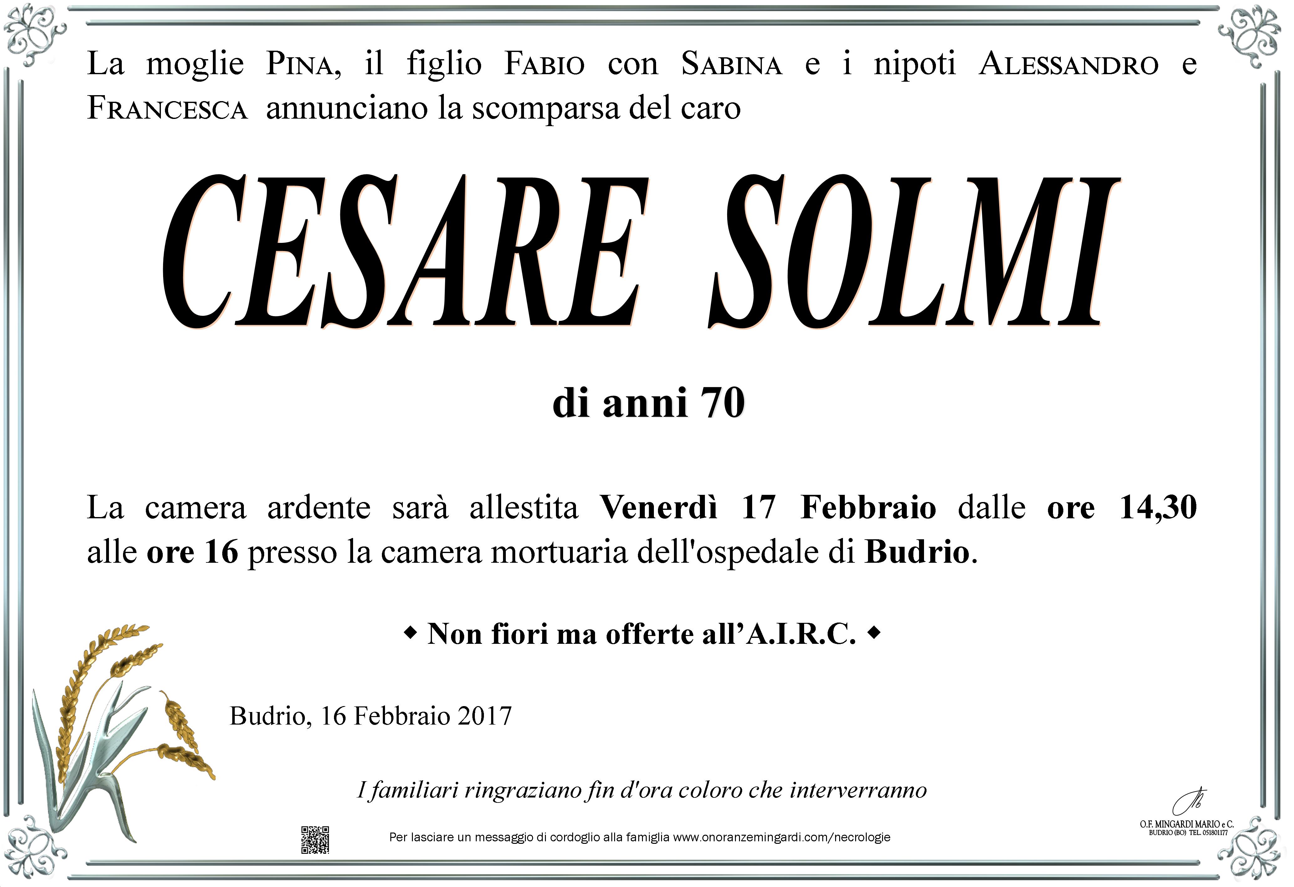 Manifesti Cesare Solmi