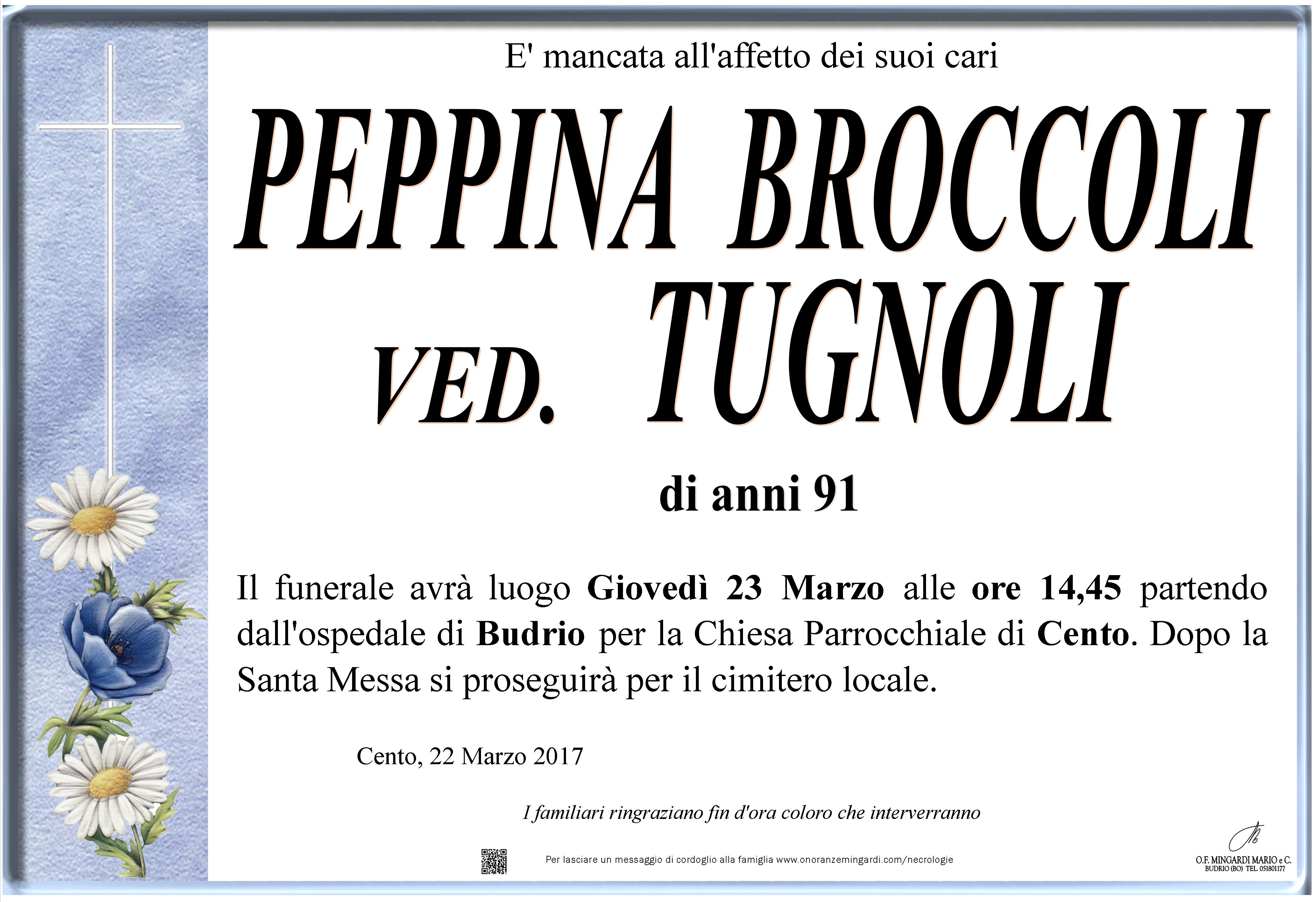 Manifesti Peppina Broccoli